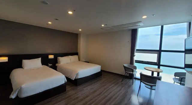 Camera tripla Deluxe con vista sull'oceano MS Hotel Haeundae