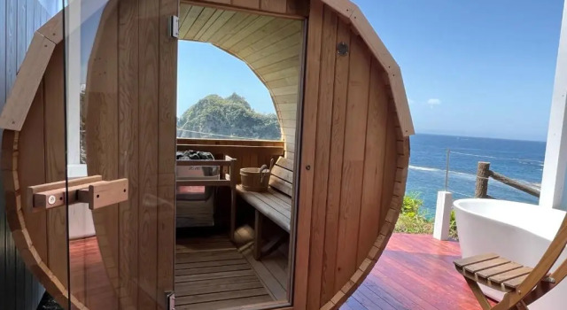 Четырёхместный номер Luxury с видом на океан il azzurri