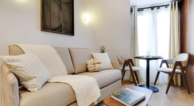 Modern Studio - 2P - AC - Madeleine/saint-lazare, Забронировать Апарт-отель Апарт-отели Парижа, рядом с Галерея Лафайет, Апарт-отель