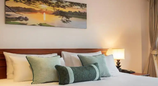 Двухместный номер Deluxe с красивым видом из окна U Luang Prabang