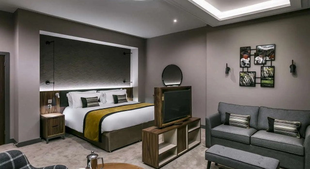 Двухместный люкс с видом на сад Castle Green Hotel In Kendal, BW Premier Collection
