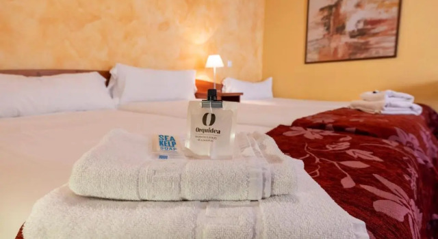 Трёхместный номер Standard Hostal Restaurante Puerta del Alcázar