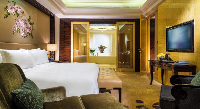 Двухместный номер Club Lounge Access Premium с видом на сад InterContinental Shijiazhuang by IHG