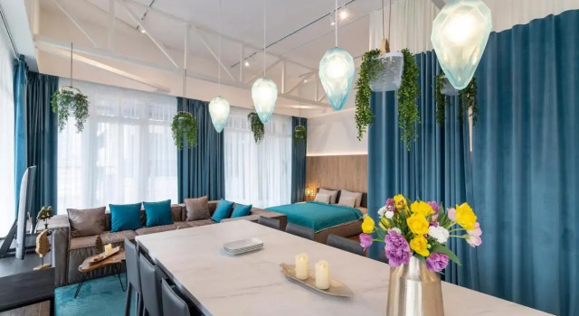 Stylish 1 bedroom studio near Most City, Book Hotel Dnipro Dnipropetrovsk Region