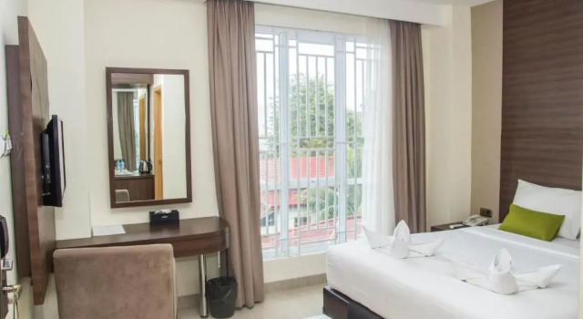 Двухместный номер Deluxe с видом на город Green Eden Hotel