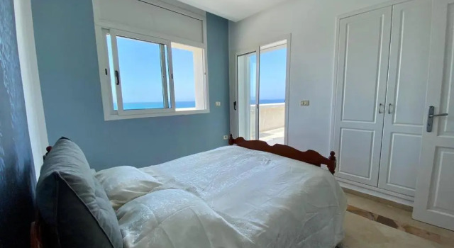 Appartement vue sur mer Penthouse 3 chambre, Book Lejlighed Lejligheder i Mahdia, Lejlighed