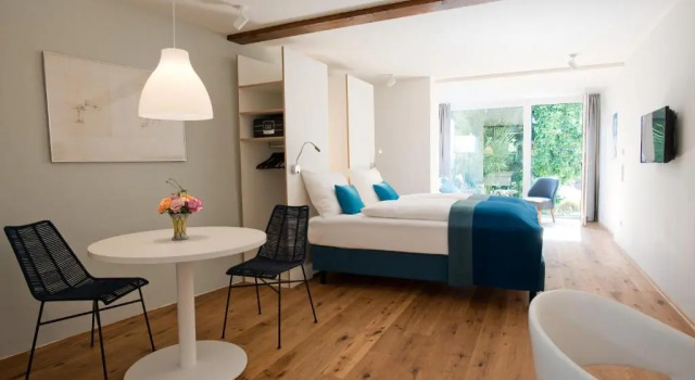Апартаменты с видом на сад 1463 Apartmenthaus & Restaurant