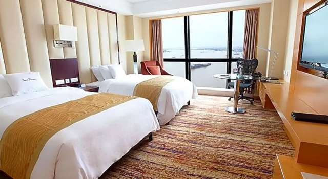 Двухместный номер Deluxe с видом на реку DoubleTree by Hilton Hotel Wuhu