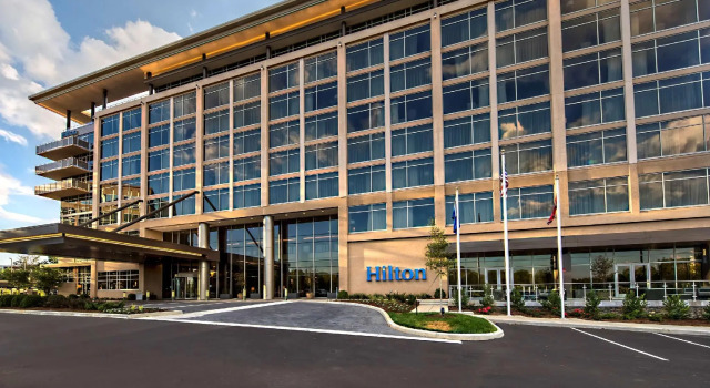Двухместный номер Executive Hilton Franklin Cool Springs