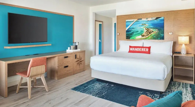 Двухместный номер Deluxe с балконом и с видом на океан Compass by Margaritaville Flagler Beach