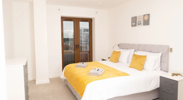 Апартаменты c 1 комнатой с балконом Alexandra Palace Luxury Serviced Apartments In St Albans