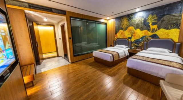 Двухместный номер Standard Jinlong Hotel Chaozhou