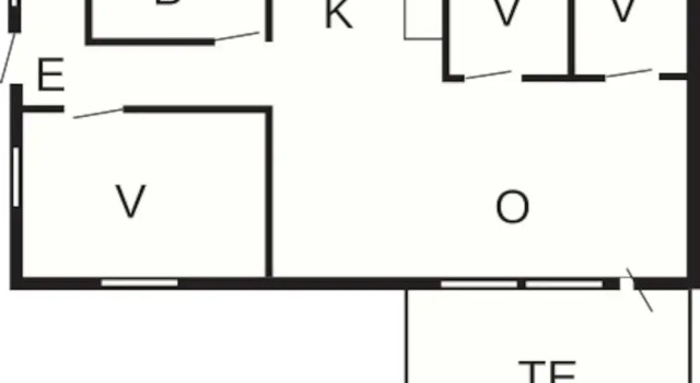 Коттедж 8 person holiday home in Stege