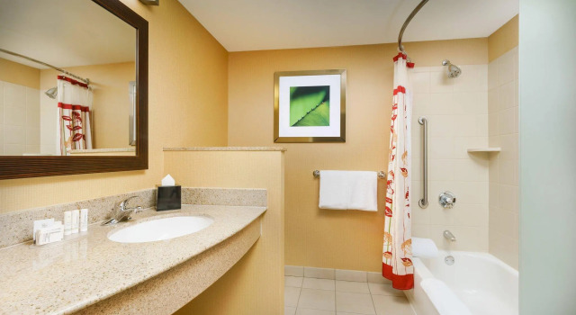 Четырёхместный номер Deluxe Courtyard Boston-South Boston
