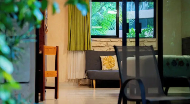 Двухместное бунгало Aldea Coba a Comfortable Sleep in the Jungle