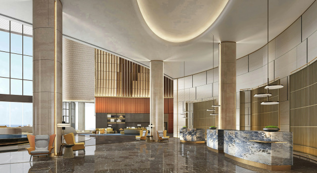 Sheraton Rizhao Hotel, Reservar Hotel Hotéis de 5 estrelas em Shandong, 5*