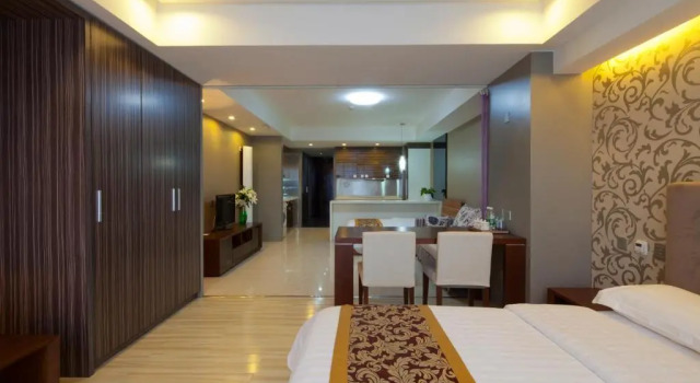 Четырёхместный номер Standard Wangfujing Xin Xiang Ya Yuan Apartment