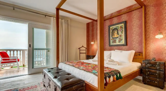 Двухместный номер Deluxe с видом на море Villa Kore Çeşme