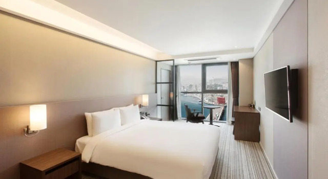 Номер Deluxe с видом на гавань Midi Hotel Busan