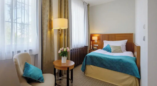 Standard Einzel Zimmer Hotel Silenzio