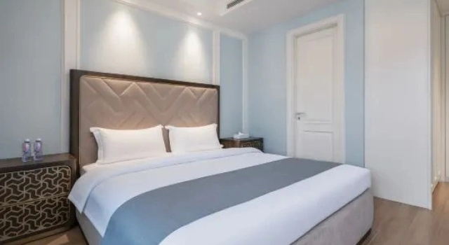 Семейный люкс с 3 комнатами с видом на сад Mingshu Holiday Apartments
