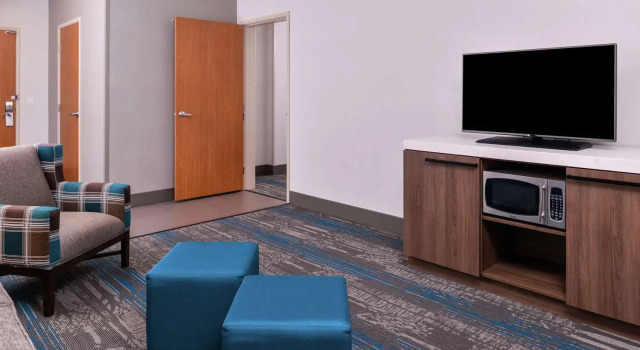Двухместный полулюкс Hilton Garden Inn Salt Lake City Downtown