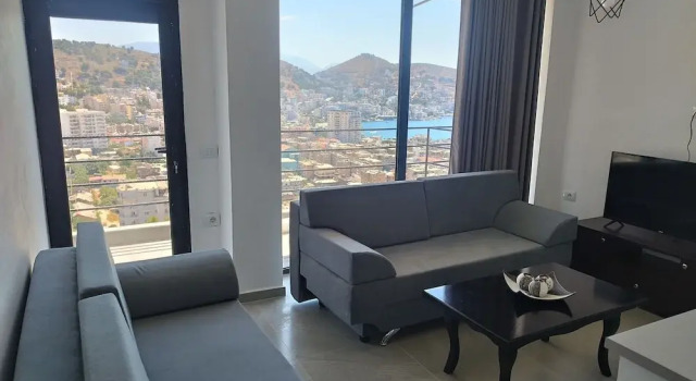 Апартаменты c 1 комнатой с балконом и с видом на море Horizon Hill Apartments