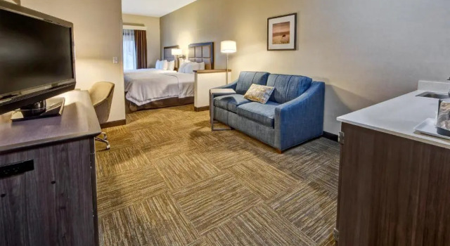 Двухместный люкс Hampton Inn Salt Lake City-Layton