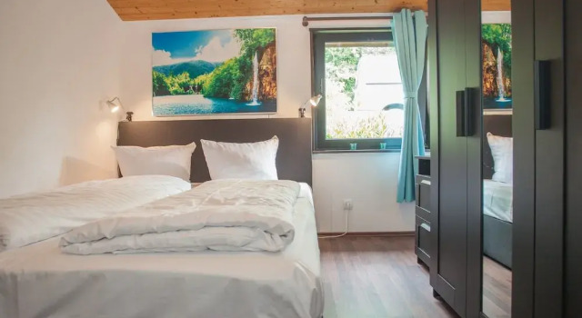 Коттедж Stylish holiday home near Winterberg with private sauna house, terrace and garden