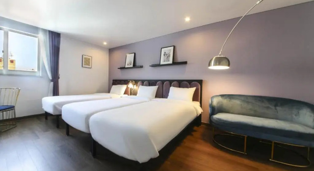 Трёхместный номер Standard с видом на город Hotel Hyggelig