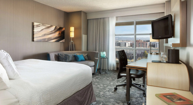 Двухместный номер Deluxe Sonesta Emeryville San Francisco Bay Bridge