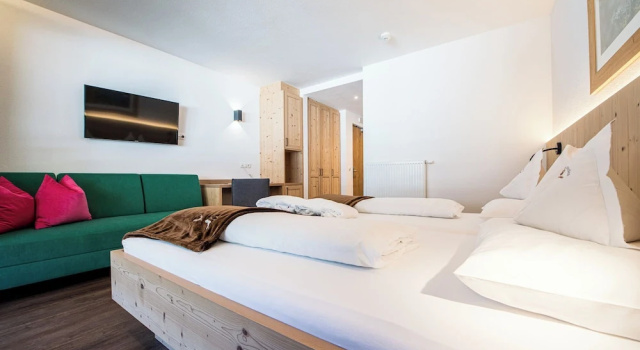 Двухместный номер Superior с балконом Alphotel Stocker Alpine Wellnesshotel