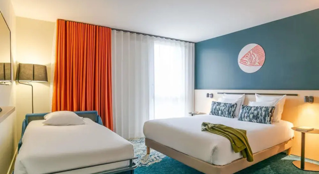 Двухместный номер Comfort с видом на озеро ibis Styles Bordeaux Lac Bruges