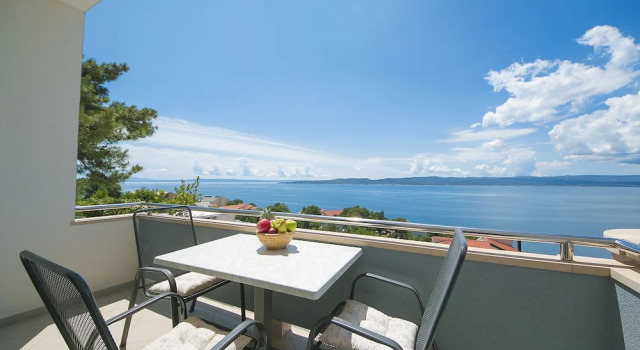 Студия с балконом Apartments Villa Nadalina Deluxe