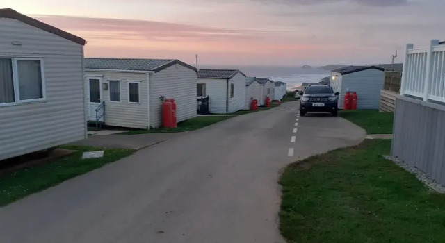 Шале Perranporthcaravan/2bedroom/tv/gasfire