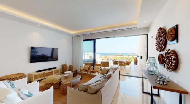 Вилла рядом с пляжем Periyiali Konnos Villas Beach Resort