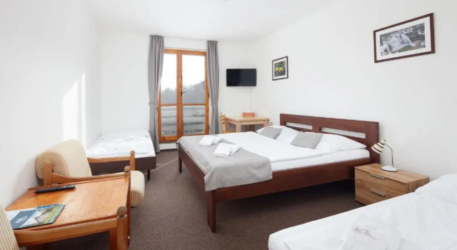 Четырёхместный номер Standard ProFamily Hotel TOP Benecko