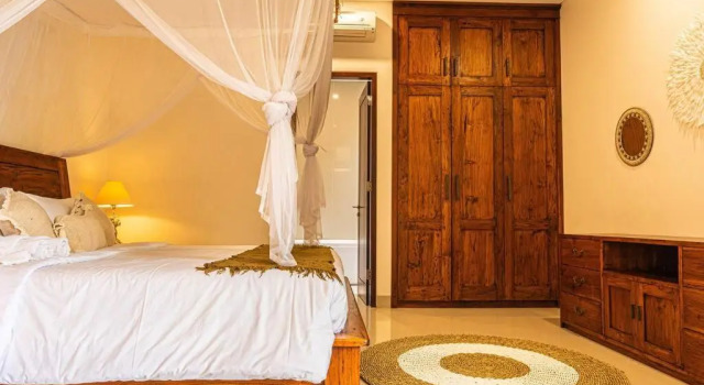Cozy 2-bed villa with pool 5 mins to finns beach, Rezerwuj Willa Domki letniskowe w Bali, Domek