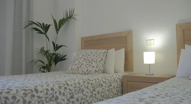 Студия с балконом Apartamentos Pirámides