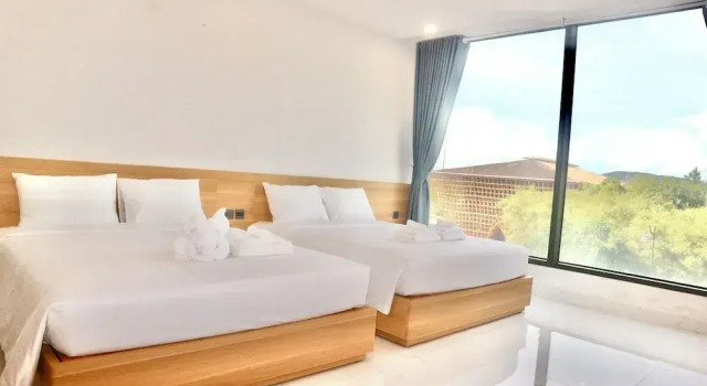 Трёхместный номер Deluxe Blue Waves Grand World Phu Quoc Hotel