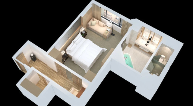 Двухместный номер Standard The East Hotel Hangzhou