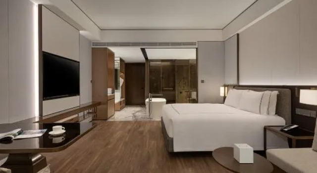 Двухместный номер Deluxe Wyndham Grand Lishui Downtown