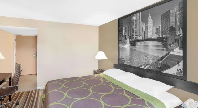 Номер Standard Super 8 by Wyndham Morton Grove/Chicago