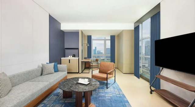 Двухместный люкс Executive с видом на город Four Points by Sheraton Nanning, Wuxiang