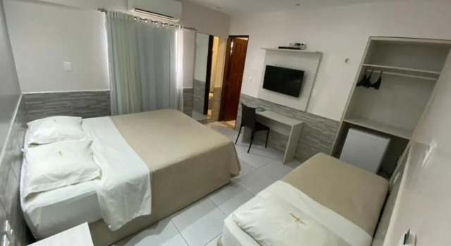 Трёхместный номер Standard Hotel Pousada Costa do Atlântico