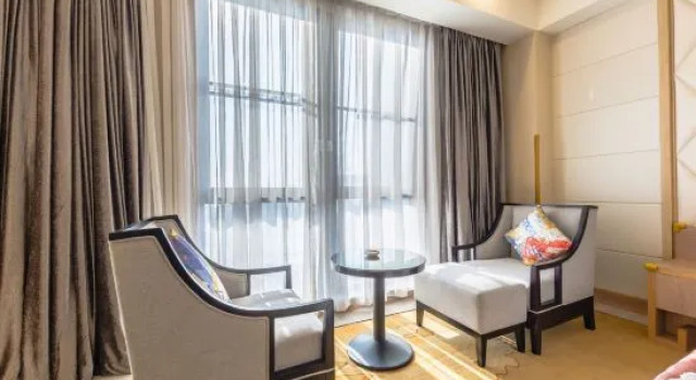 Двухместный люкс Deluxe Hangzhou OUYAMEI International Hotel