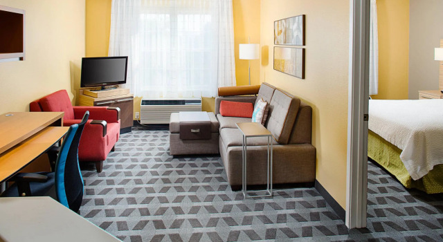 Двухместный люкс c 1 комнатой TownePlace Suites by Marriott Manchester