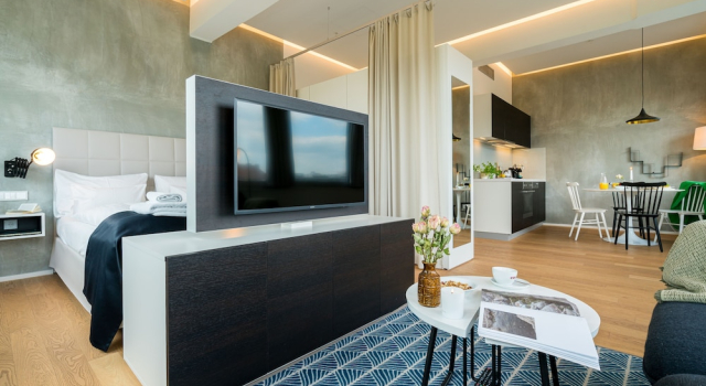 Апартаменты Deluxe c 1 комнатой Vienna Residence, Philips Haus - Europlaza