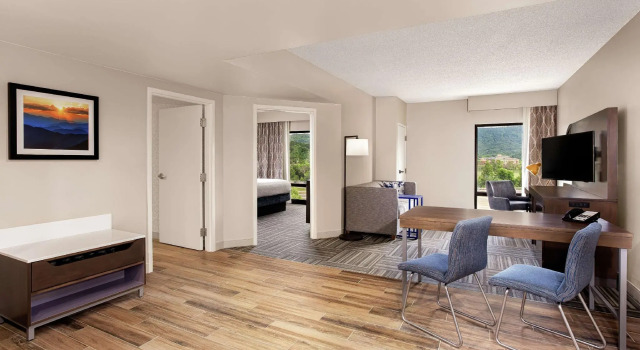 Двухместный люкс c 1 комнатой Hampton Inn Kingsport