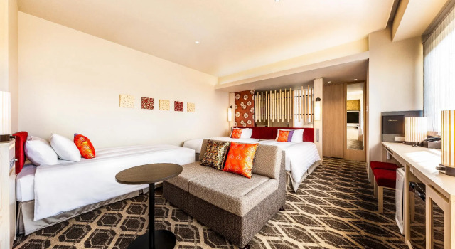 Трёхместный номер Hotel Hanshin Annex Osaka